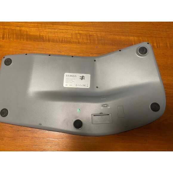 Seenda KBD2 Wireless Ergonomic Keyboard Black/Gray - Picture 3 of 3